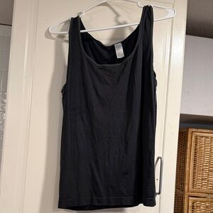 Vanity Fair Classic Black Tank Top size XL 9:2